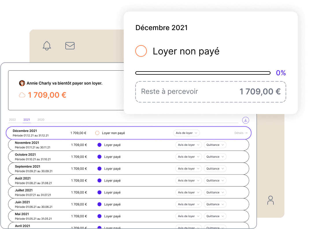 Notification de paiement