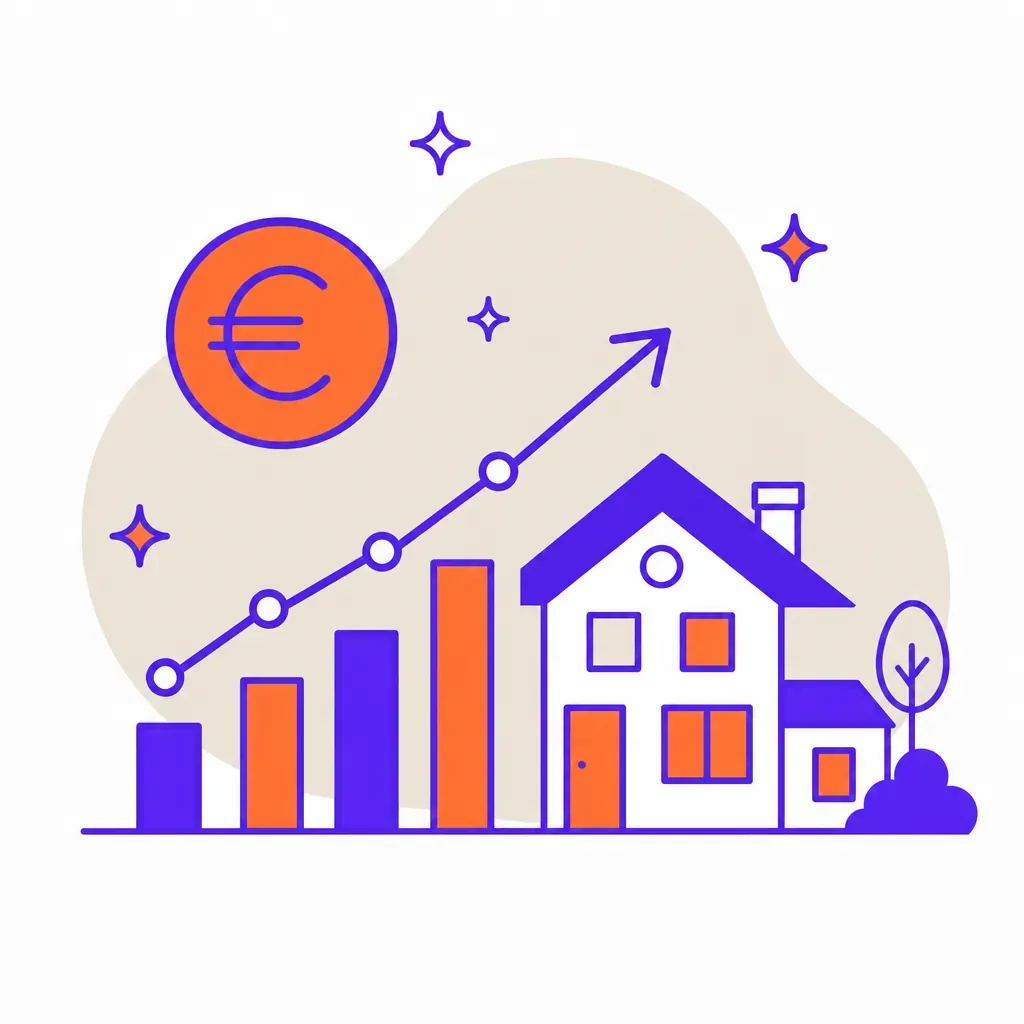 Projections financières patrimoine immobilier — simulations Brik